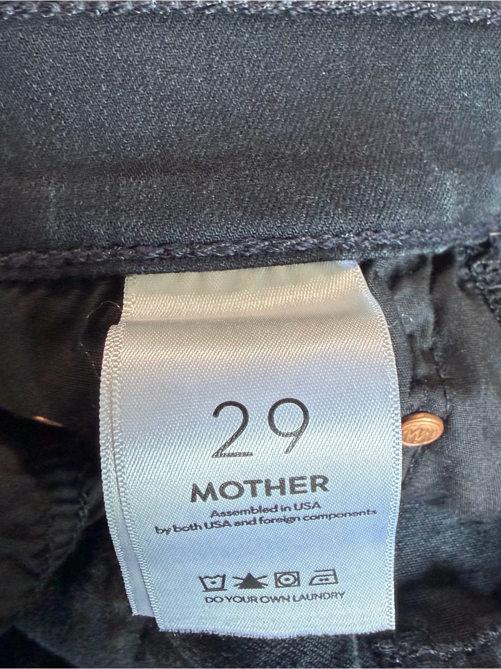 Mother The Insider Crop Step Fray Jeans in Not Guilty Size 29 - Picture 12 of 13